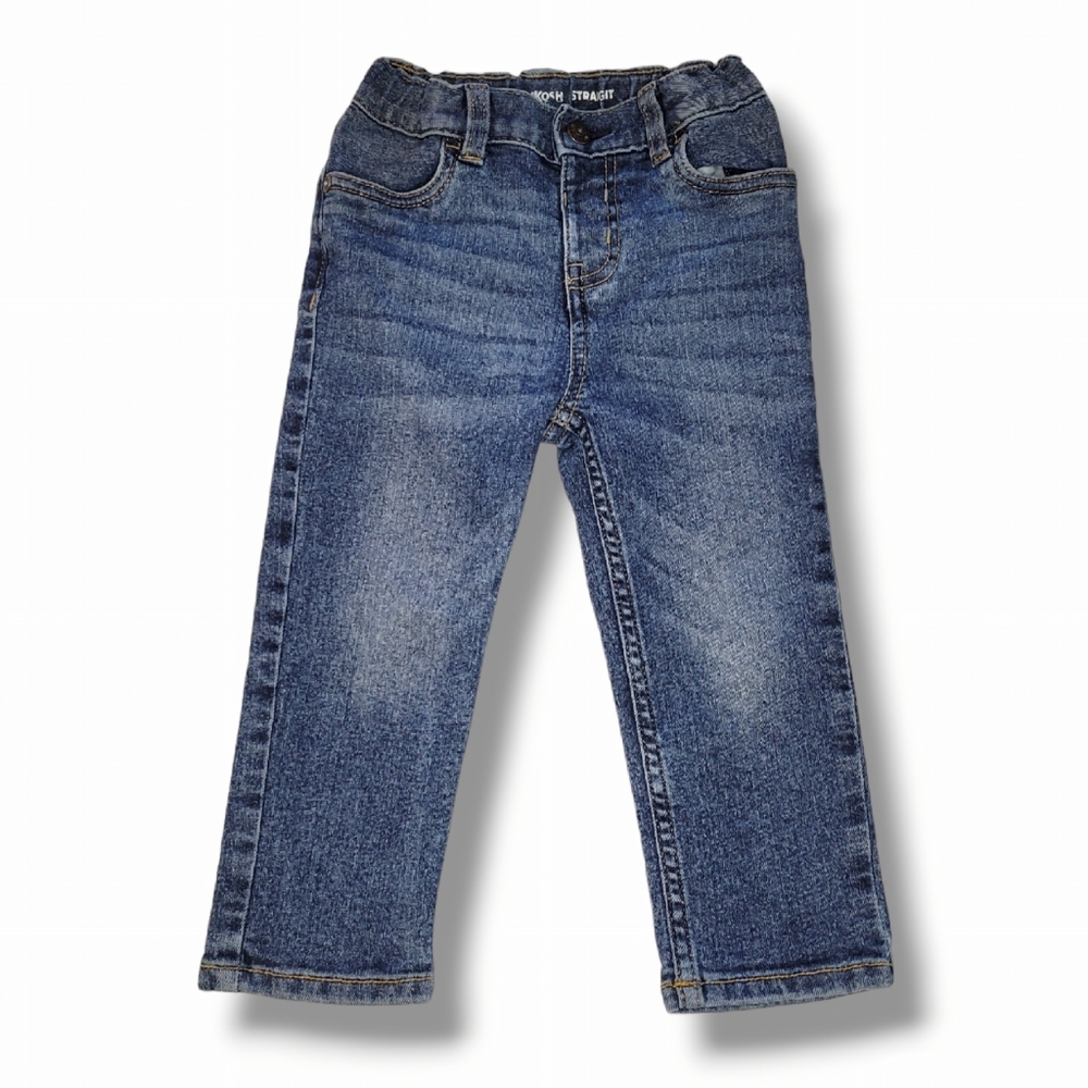 OshKosh Bgosh Infant Boys Straight Leg Denim Jeans Size 24M